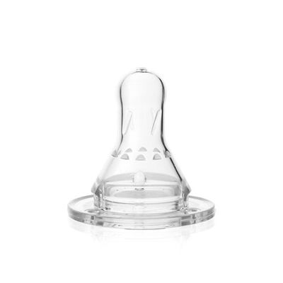 BPA İçermeyen 120℃ Standart Kauçuk Bebek Silikon Emzik