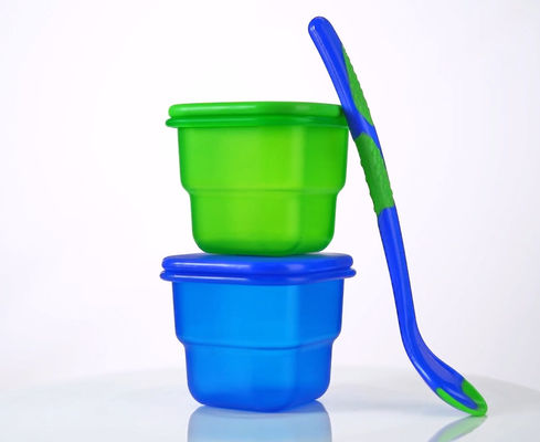 Hava geçirmez Plastik 2adet BPA İçermeyen Kaşıklık Gıda Saklama