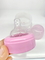 Gıda Kaliteli Silikon Memeli Geniş Boynuzlu Bebek Besleme Şişesi BPA Serbest PP Plastik Süt Şişeleri