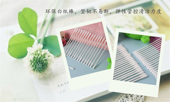 200 pcs Tek kullanımlık Temizlik Bebek Güvenliği Pamuk Kürükleri Özel logo