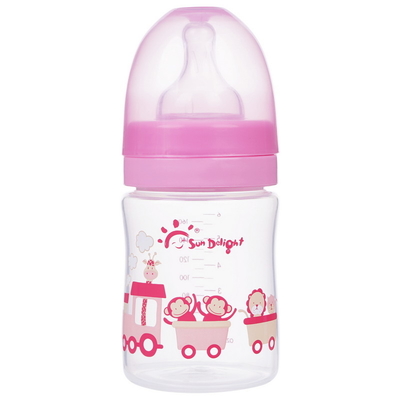 6 oz bebek meme şişesi polipropren güvenli zehirli olmayan gıda kalitesi