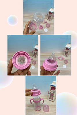 12 oz 330ml PP bebek şişesi ikili saplı ftalatsız sterilize edici