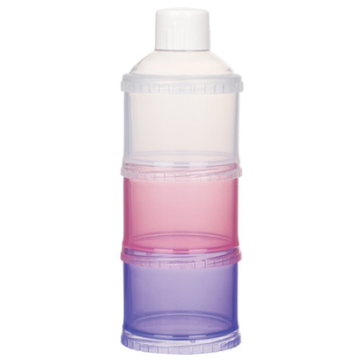 3 Grid Bebek Süt Tozu Taşıyıcısı BPA Özgür PP Formül dağıtıcısı