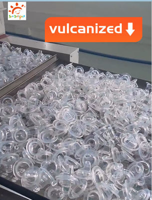 Yuvarlak Şekilli Bebek Silikon Memelik Bireysel Paketlenmiş