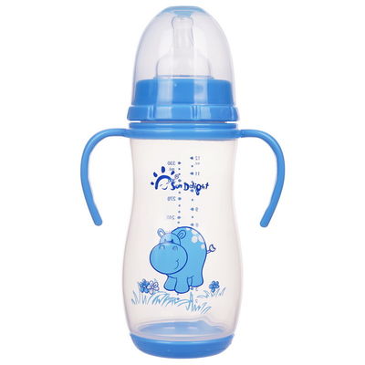 PP 12oz 330ml Geniş Ağızlı Ark Polipropilen Bebek Şişeleri