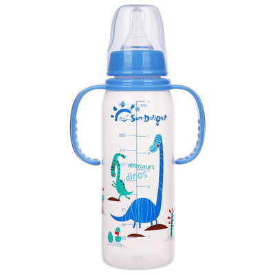 Yıkanabilir PP 8oz 240ml Standart Bebek Nipeli Şişe