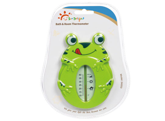 Kurbağa Şekilli Yeşil ABS Bebek Banyo ve Oda Termometresi