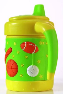 OEM 6oz 160ml Bebek Ağırlıklı Pipetli Bardak Yumuşak TPE Borulu