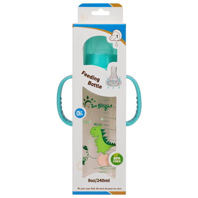 8oz 240ml İki Saplı Yeni Doğan Biberon