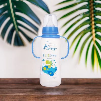 FDA Bebek Bebek Şişeleri 8 oz 240 ml Polipropilen Yeni Doğan Şişeler
